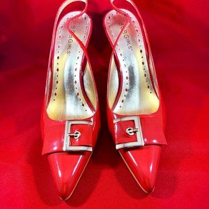 Pointed Buckle Shoes